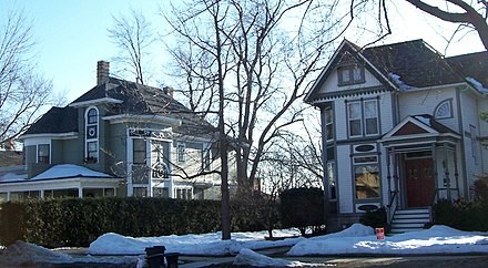Houses in the Algoma Historic District