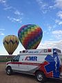 Type II AMR ambulance at the 2014 Balloon Fest in Las Cruces, NM