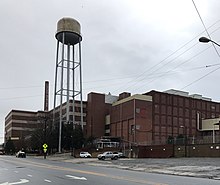 American Tobacco factory building in Reidsville, presently used by Imperial Brands