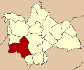 Amplasarea districtului în provincia Kalasin