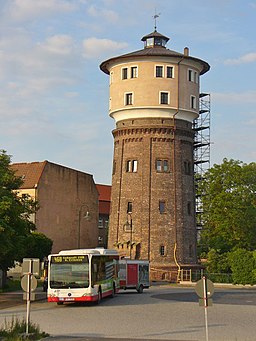 Angermuende -Turm am Bahnhofsplatz (Tower on Station Square) - geo.hlipp.de - 37601
