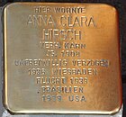 Stolperstein für Anna Clara Hirsch