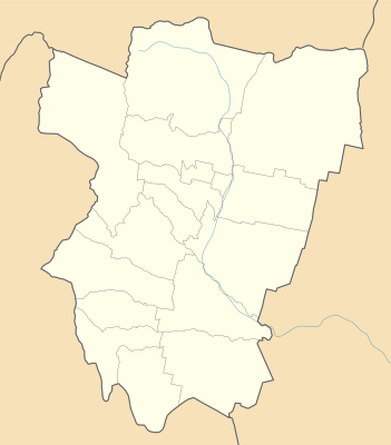 Mapa de localización de Provincia de Tucumán