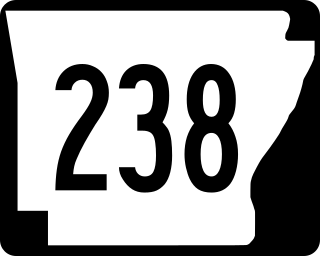 <span class="mw-page-title-main">Arkansas Highway 238</span> State highway in Arkansas, United States