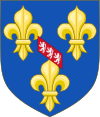 Arms of Cesar de Vendome.svg