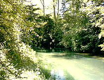 El río Authie en Frohen-le-Grand.