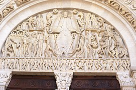 Le tympan de la cathédrale d'Autun