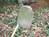 Inscribed with 'BB 29' (Bexhill Borough).At the time of the incorporation of Bexhill Borough in 1902, the boundary was marked out by 63 large stones placed along the perimeter from Normans Bay on the west, through Lunsford Cross on the north of the town and Glyne Gap on the east, also the Hastings county borough boundary.