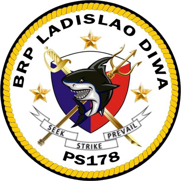 File:BRP Ladislao Diwa Badge.png