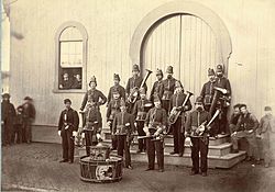 Band of the 10th Veteran Reserve Corps, Washington, D.C. April, 1865 Band of the 10th Veteran Reserve Corps. Washington, D.C. April, 1865.jpg