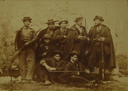 Band of brigands from Basilicata, c. 1860