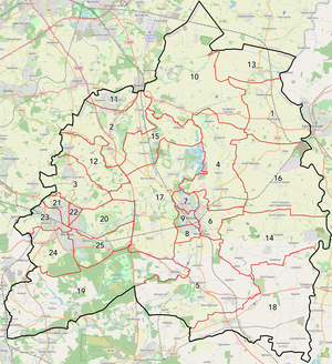 300px bassetlaw wards numbered