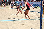 Deutsch: Deutsche Beachhandball-Meisterschaften 2022; Tag 3: 7. August 2022 – Frauen,Finale, Beach Bazis Schleissheim – Minga Turtles Ismaning 2:1 (20:26, 24:20, 8:6) English: German Beach handball Championships; Day 3: 7 August 2022 – Women Final – Beach Bazis Schleissheim Vs Minga Turtles Ismaning 2:1 (20:26, 24:20, 8:6)