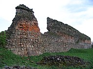 Belarus-Kreva Castle-Wall.jpg