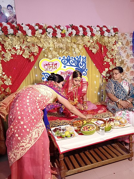 File:Bengali Hindu Wedding Aashirvad.jpg