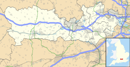 Burnham is located in Berkshire
