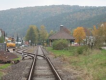 Bahnhof Dahn im Jahr 2015