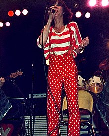 Maria Bill im Jahr 1985 beim Austria Rockfestival in Voitsberg