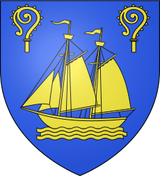 Blason ville fr Le Chartre-sur-le-Loir (Sarthe).svg