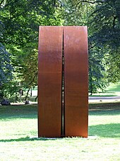 Longo Monolith im Kurpark Bad Homburg während der Blickachsen 7 (2009)