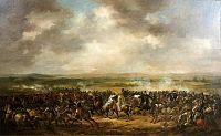 Битва при Борнхёведе в 1813 году между шведами и датчанами.