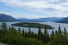 Bove Island sur le Tagish Lake.