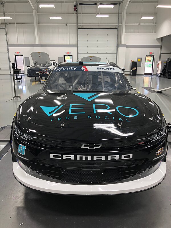 Brown's No. 68 Xfinity car in 2019