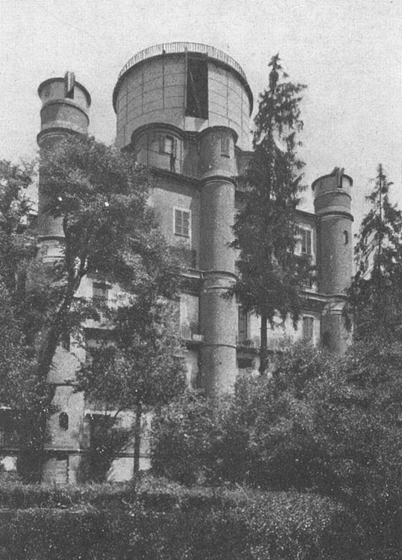 L'observatoire de Brera, tel qu'il était à la fin du XIXe siècle.