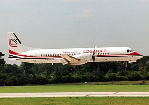 BAe ATP G-OLCC der Loganair, 1991