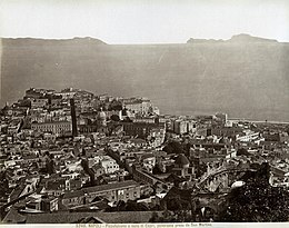 Brogi, Giacomo (1822-1881) - is.  5246 - Napoli - Pizzofalcone ve Capri adası, San Martino.jpg'den alınan panorama