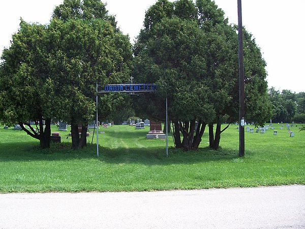 Union Cemetery, in the town of Brothertown, Wisconsin