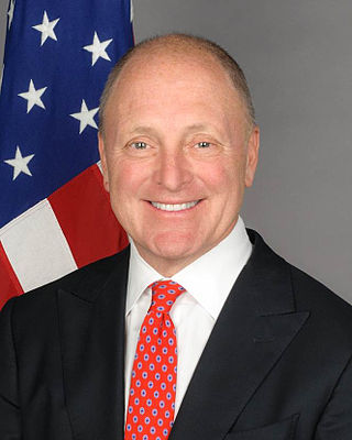 <span class="mw-page-title-main">Bruce Heyman</span> American banker and diplomat (born 1958)