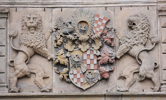 Coat of arms of the Duchy, Odrzańska Gate, Brzeg