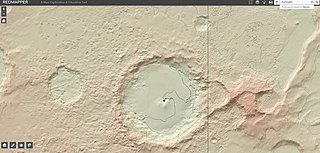 <span class="mw-page-title-main">Burroughs (crater)</span> Crater on Mars