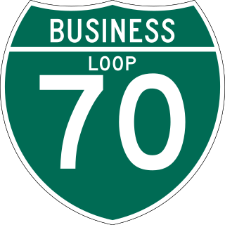 <span class="mw-page-title-main">Business routes of Interstate 70</span>