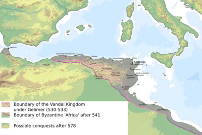 Byzantinische Herrschaft Im Maghreb: Ausgangslage, Religionen im spätantikenbyzantinischen Maghreb, Die Prätorianerpräfektur Africa – Oströmisches Nordafrika 533 bis 590