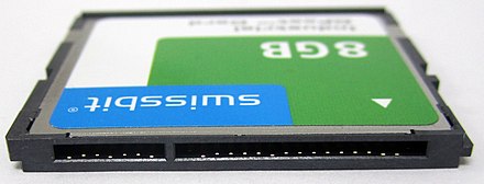 Pins of a CFast card