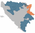 Općine koje su u nadležnosti Centra javne sigurnosti u Bijeljini