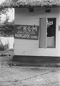 KLM Interinsulair Office in Waingapu, (1949) COLLECTIE TROPENMUSEUM Kantoor van de KLM te Waingapu TMnr 10029610.jpg