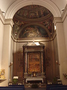 The interior of the church Campitelli - san Sebastiano al Palatino - interno 01622.JPG