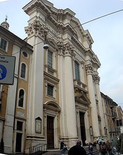 San Carlo al Corso Church in Rome, Italy