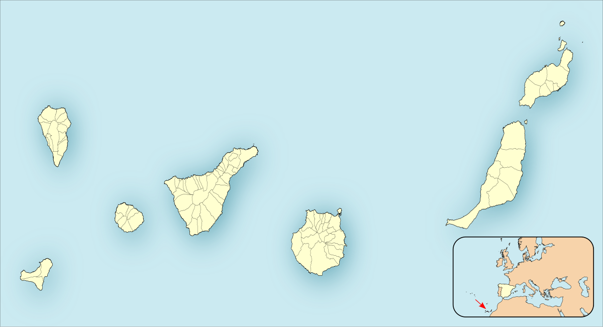 1959–60 Segunda División is located in Canary Islands