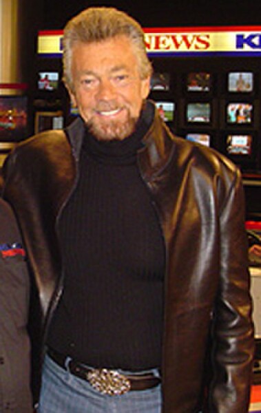 Cannell at KUSI News, San Diego, California in 2005