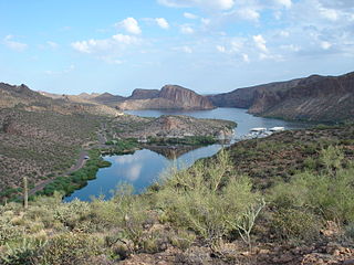 Canyon Lake (Arizona) Waterbody in Maricopa County, Arizona