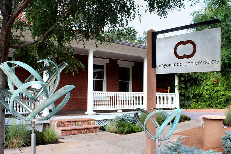 File:Canyon Road Contemporary Art - 403 Canyon Road, Santa Fe, NM, USA - panoramio.jpg