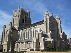 Kathedrale des Allerheiligsten Sakraments - Greensburg, Pennsylvania 01.jpg