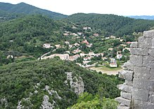 Centre de Saint-Jean-du-Pin vu depuis les ruines du Castellas.jpg