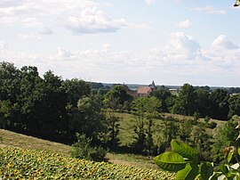 Celkový pohled na Châtelperron