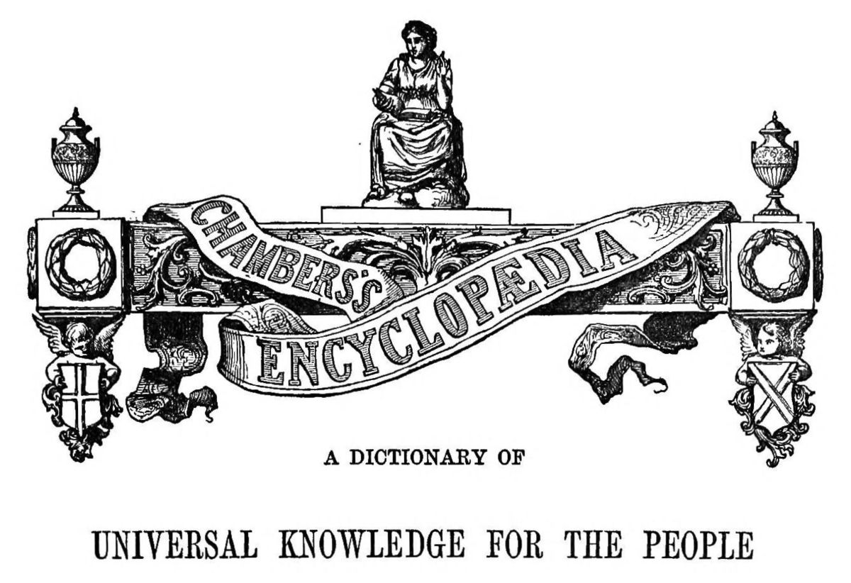 Chamberss Encyclopaedia Wikipedia - 