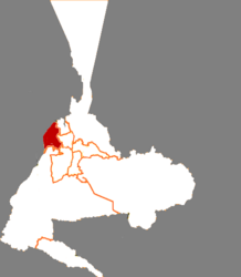 Distretto di Toutunhe – Mappa
